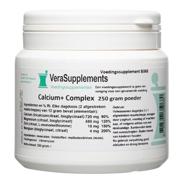 Calcium+ Complex 250 gram poeder