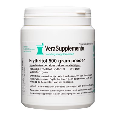 Erythritol 500 gram poeder